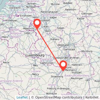 Eschweiler Rastatt Mitfahrgelegenheit Karte