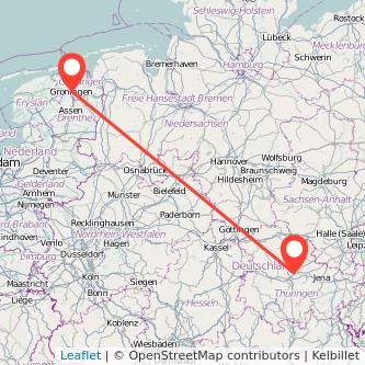 Erfurt Groningen Mitfahrgelegenheit Karte