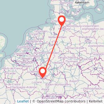 Elmshorn Saarbrücken Bahn Karte