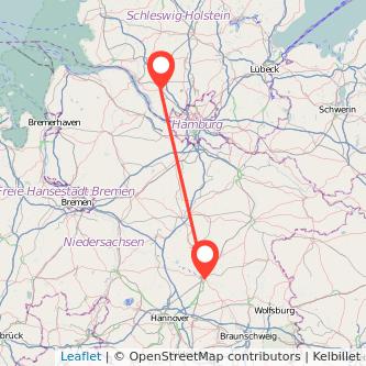 Elmshorn Celle Mitfahrgelegenheit Karte