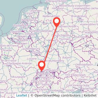 Einbeck Lörrach Mitfahrgelegenheit Karte