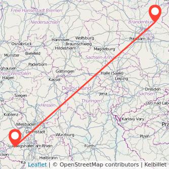 Eberswalde Kaiserslautern Bahn Karte