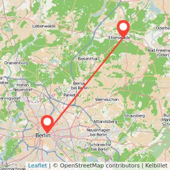 Eberswalde Berlin Mitfahrgelegenheit Karte