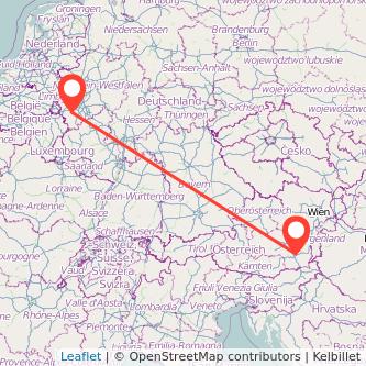 Düren Graz Mitfahrgelegenheit Karte