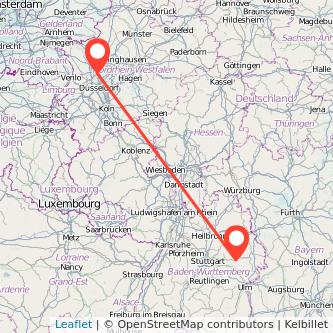 Duisburg Schwäbisch Gmünd Bahn Karte