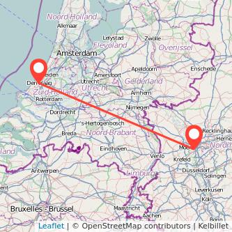 Duisburg Den Haag Mitfahrgelegenheit Karte