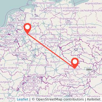 Dortmund Linz Mitfahrgelegenheit Karte