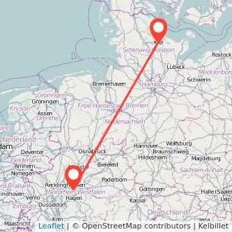 Dortmund Kiel Mitfahrgelegenheit Karte