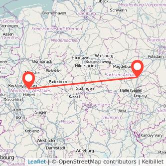 Dortmund Dessau Mitfahrgelegenheit Karte
