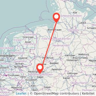 Dortmund Cuxhaven Mitfahrgelegenheit Karte