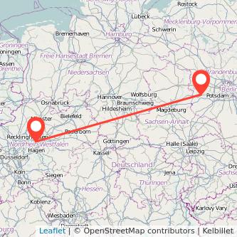 Dortmund Brandenburg an der Havel Bahn Karte