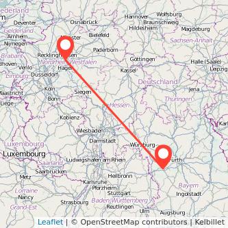Dortmund Ansbach Bahn Karte
