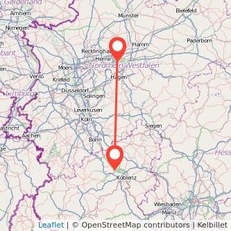 Dortmund Andernach Bahn Karte