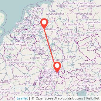 Dortmund St Gallen Mitfahrgelegenheit Karte