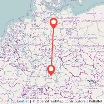 Donauwörth Salzwedel Bahn Karte