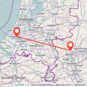 Dinslaken Rotterdam Mitfahrgelegenheit Karte