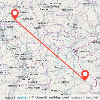 Deggendorf Hamm Mitfahrgelegenheit Karte
