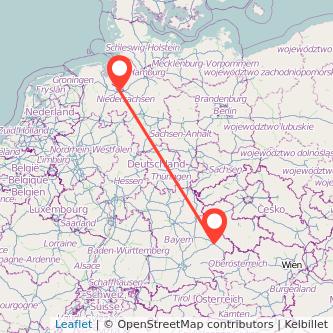 Deggendorf Bremen Mitfahrgelegenheit Karte