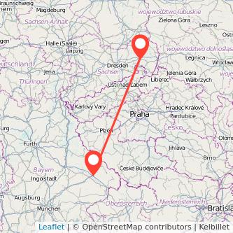 Deggendorf Bautzen Mitfahrgelegenheit Karte