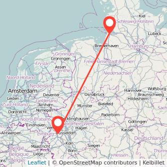 Cuxhaven Mönchengladbach Mitfahrgelegenheit Karte