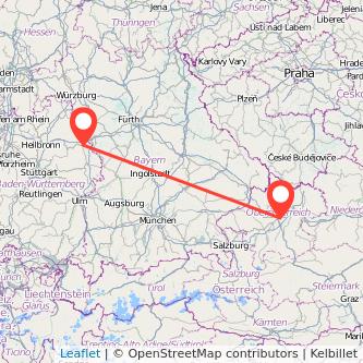 Crailsheim Wels Mitfahrgelegenheit Karte