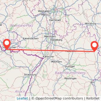 Crailsheim Forbach Bahn Karte