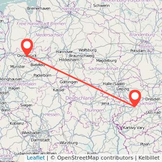 Chemnitz Osnabrück Mitfahrgelegenheit Karte