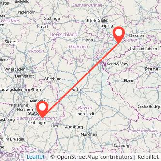 Chemnitz Kirchheim unter Teck Mitfahrgelegenheit Karte