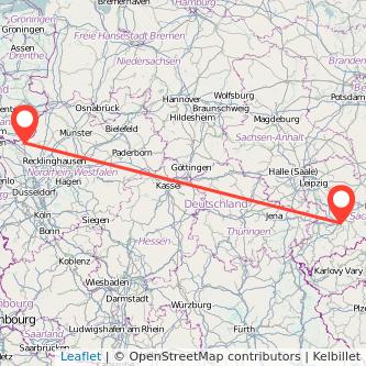Chemnitz Bocholt Mitfahrgelegenheit Karte