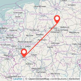 Celle Bonn Mitfahrgelegenheit Karte