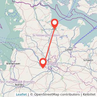 Buxtehude Kiel Mitfahrgelegenheit Karte