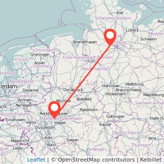 Buxtehude Bochum Mitfahrgelegenheit Karte