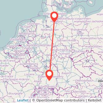 Buxtehude Albstadt Mitfahrgelegenheit Karte