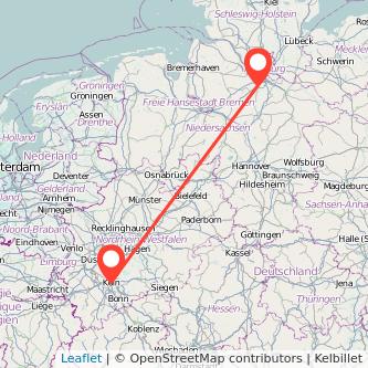 Buchholz in der Nordheide Köln Mitfahrgelegenheit Karte