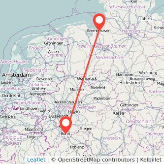 Bremerhaven Bonn Mitfahrgelegenheit Karte