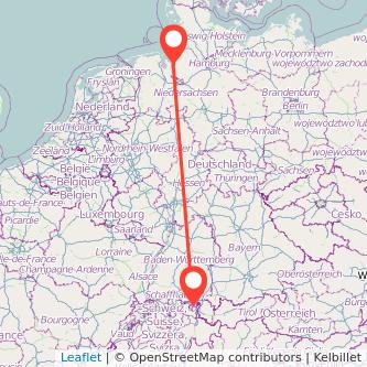 Bremerhaven St Gallen Mitfahrgelegenheit Karte