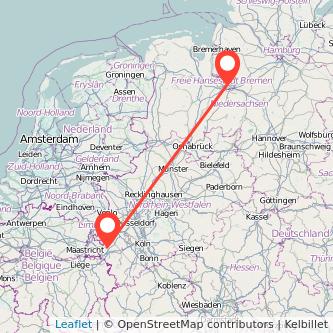 Bremen Alsdorf Mitfahrgelegenheit Karte
