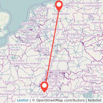 Bremen Landry Bahn Karte