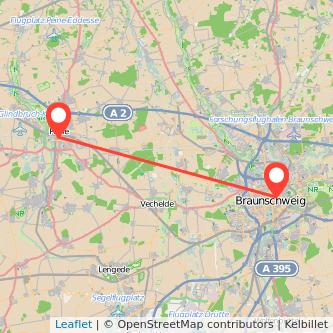 Braunschweig Peine Mitfahrgelegenheit Karte
