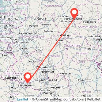 Braunschweig Neunkirchen Mitfahrgelegenheit Karte