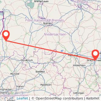 Braunschweig Meppen Mitfahrgelegenheit Karte