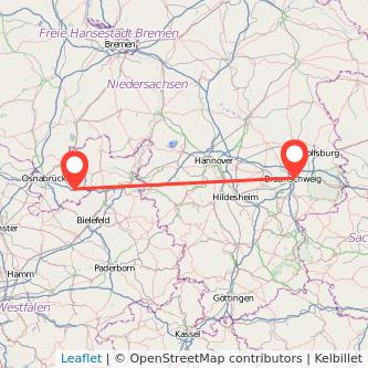 Braunschweig Melle Mitfahrgelegenheit Karte