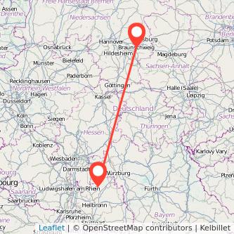 Braunschweig Buchen Mitfahrgelegenheit Karte