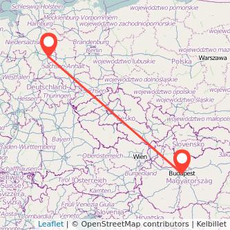 Braunschweig Budapest Mitfahrgelegenheit Karte