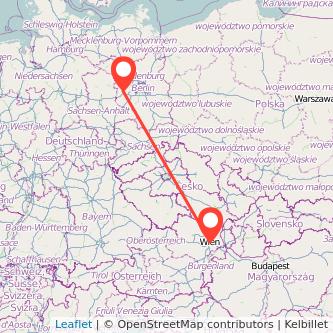 Brandenburg an der Havel Wien Bahn Karte