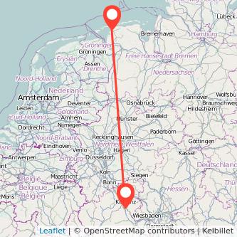 Boppard Norddeich Bahn Karte