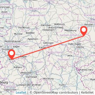 Bonn Lutherstadt Wittenberg Mitfahrgelegenheit Karte