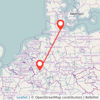 Bonn Kiel Mitfahrgelegenheit Karte