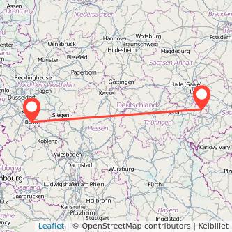 Bonn Altenburg Mitfahrgelegenheit Karte