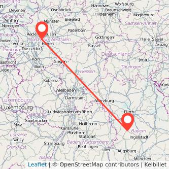 Bochum Treuchtlingen Bahn Karte